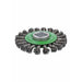 Bosch WBX429 4-1/2" Wire Wheel, Full Cable Knotted, Stainless Steel, X-Lock, 5 Pack - 2