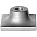 Bosch HS1828 5" x 5" Steel Tamper Plate Hammer Accessory for Ground Compaction