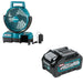 Makita CF001GZ 40V max XGT Cordless 9-1/4" Fan, Tool Only W/ BL4040 40V max XGT 4.0Ah Battery