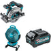 Makita CF002GZ 40V max XGT Cordless 13" Fan W/ GSH05Z 6-1/2" Circular and BL4040 4.0Ah Battery