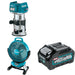 Makita CF002GZ 40V max XGT Cordless 13" Fan W/ GTR01Z Router and BL4040 4.0Ah Battery