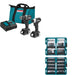 Makita CX203SYB 18V LXT Sub-Compact Brushless Cordless 2-Pc. Combo W/ FREE E-00038 Bit Set