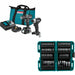 Makita CX205RB Sub-Compact Combo Kit W/ FREE E-01644 Bit Set