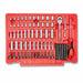 Crescent CTK229C 229 Piece 1/4", 3/8", 1/2" Mechanics Hand Tool Set with 3 Drawer Storage Case - 6