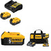 DeWalt DCB205-2C 20V Starter Kit W/ DCB205 20V Battery Pack & Drill/Driver Kit