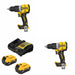 DeWalt DCB205-2C 5Ah Battery Kit W/ FREE DCD806B Hammer Drill, 2 Pack