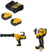 DeWalt DCB205-2C 20V 5Ah Battery Kit W/ FREE DCE560B Caulk Gun and FREE DCF913B 3/8" Impact Wrench
