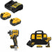 DeWalt DCB205-2C 20V MAX Starter Kit W/ DCF860B Impact Driver & Drill/Driver Kit