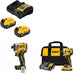 DeWalt DCB205-2C 20V Starter Kit W/ DCF860B Impact Driver & Impact Driver Kit