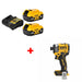 DeWalt DCB205-2C 20V MAX XR Starter Kit W/ FREE DCF860B 20V Max XR Impact Driver