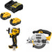 DeWalt DCB205-2C 20V Max Starter Kit W/ DCF911B 20V Impact Wrench & Circ Saw