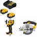 DeWalt DCB205-2C 20V Starter Kit W/ FREE DCF913B 20V Impact Wrench & Circ Saw