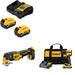 DeWalt DCB205-2C 20V Starter Kit W/ DCS356B 20V Multi-Tool & Drill/Driver Kit