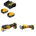 DeWalt DCB205-2C 20V Battery Kit W/ FREE DCS356B Multi-Tool and FREE DCE555B Cut-Out