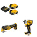 DeWalt DCB205-2C 20V Starter Kit W/ FREE DCS356B 20V Multi-Tool & Impact Wrench