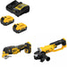 DeWalt DCB205-2C 20V Starter Kit W/ FREE DCS356B 20V Multi-Tool & Cut-off Tool