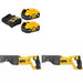 DeWalt DCB205-2C 20V MAX XR Starter Kit W/ FREE DCS380B 20V MAX Recip Saw-2Pk