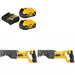 DeWalt DCB205-2C 20V MAX XR Starter Kit W/ FREE DCS380B 20V MAX Recip Saw-2Pk
