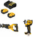 DeWalt DCB205-2C Battery Kit W/ FREE DCS382B Recip Saw and FREE DCF913B 3/8" Impact