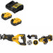 DeWalt DCB205-2C Battery Kit W/ FREE DCS382B Recip Saw and FREE DCS438B Cut-Off Tool