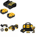 DeWalt DCB205-2C 20V Starter Kit W/ DCS438B 20V Cut-Off Tool & Impact Driver Kit