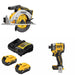 DeWalt DCB205-2C 5Ah Batt Kit W/ FREE Saw and FREE DCF860B Driver