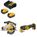 DeWalt DCB205-2C Battery Kit W/ FREE DCS565B Saw and FREE DCS356B Multi-Tool