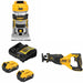 DeWalt DCB205-2C Battery Kit W/ FREE DCW600B Router and FREE DCS382B Saw