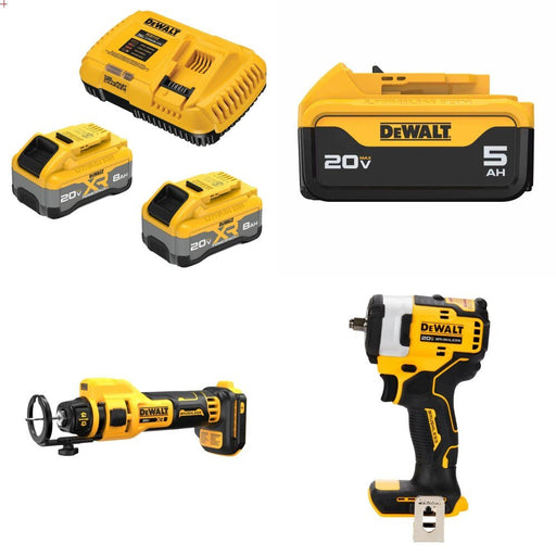 DeWalt DCB2108-2C 8Ah Kit W/ FREE DCB205, FREE DCE555B and FREE DCF913B