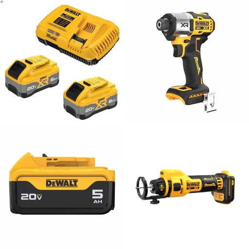 DeWalt 8Ah Kit W/ FREE Driver and FREE Battery and FREE Cut-Out