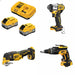 DeWalt 8Ah Kit W/ FREE Impact Driver and FREE Multitool and FREE Screwgun