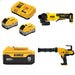 DeWalt 8Ah Battery Kit W/ FREE Grinder and FREE Battery and FREE Caulk Gun