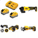 DeWalt 8Ah Battery Kit W/ FREE Grinder and FREE Cut-Off and FREE Cut-Out
