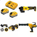 DeWalt 8Ah Kit W/ FREE Grinder and FREE Cut-Off and FREE Caulk Gun