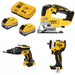 DeWalt DCB2108-2C 8Ah Starter Kit W/ FREE Jig Saw, Screwgun and Wrench