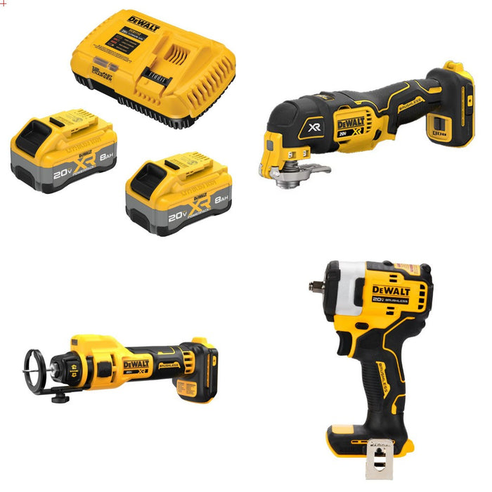DeWalt DCB2108-2C Kit W/ FREE DCS356B and FREE DCE555B and FREE DCF913B