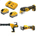 DeWalt 8Ah Starter Kit W/ FREE Osc Tool, FREE Caulk Gun and FREE Cut-Out