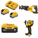DeWalt 8Ah Kit W/ FREE Recip Saw and FREE 5.0Ah Batt and FREE 3/8in Impact
