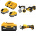 DeWalt 8Ah Kit W/ FREE 3 in Cutoff and FREE 5Ah Batt and FREE Drywall Tool