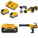 DeWalt 8Ah Battery Kit W/ FREE Cut-Off and FREE Battery and FREE Caulk Gun