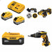 DeWalt 8Ah Kit W/ FREE Cut-Off and FREE 5.0Ah Battery and FREE Screwgun