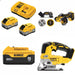 DeWalt 8Ah Kit W/ FREE Cut-Off Tool and FREE 5Ah Battery and FREE Jigsaw