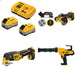 DeWalt 8Ah Starter Kit W/ FREE DCS438B and FREE DCS356B and FREE DCE560B