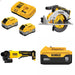 DeWalt 8Ah Kit W/ FREE Circular Saw and FREE Grinder and FREE 5Ah Battery