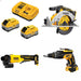 DeWalt 8Ah Battery Kit W/ FREE DCS565B and FREE DCG408B and FREE DCF630B