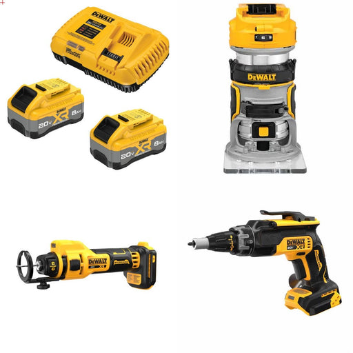 DeWalt DCB2108-2C Kit W/ FREE DCW600B, FREE DCE555B and FREE DCF630B