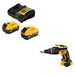 DeWalt DCB246C 20V MAX 6Ah/4Ah Starter Kit W/ DCF630B XR Drywall Screwgun