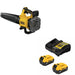 DeWalt DCBL722B 20V Max Li-Ion XR Blower W/ DCB205-2C 20V MAX 5Ah Battery Kit