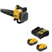 DeWalt DCBL722B 20V Max Li-Ion XR Blower W/ DCB205-2C 20V MAX 5Ah Battery Kit