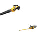 DeWalt DCBL772X1 Axial Blower Kit W/ FREE DCHT821B Hedge Trimmer